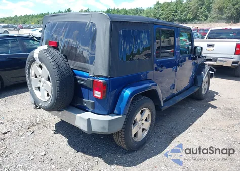 2009 Jeep Wrangler Unlimited Sahara из США, поврежденный, VIN 1J8GA59199L729543